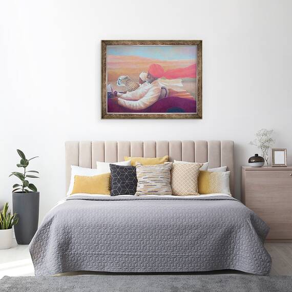Tablou inramat - Lincoln Seligman - Maharaja I, 60 x 80 cm - 3- Roveli