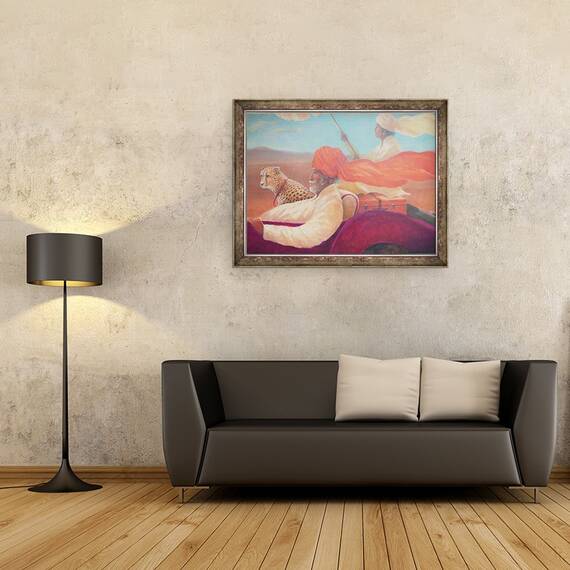 Tablou inramat - Lincoln Seligman - Maharaja III, 60 x 80 cm - 2- Roveli