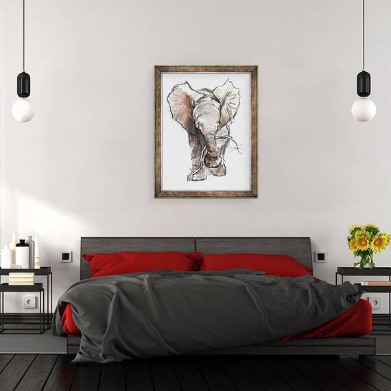 Tablou inramat - Mark Adlington - Dumbo, 2018, 60 x 80 cm - 3- Roveli