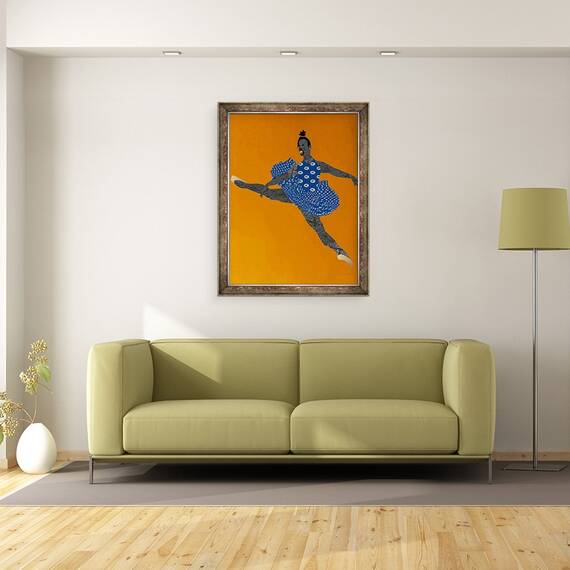 Tablou inramat - Osinachi - Devenind Sochukwuma, 60 x 80 cm - 2- Roveli