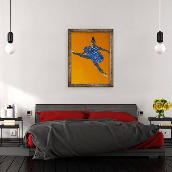 Tablou inramat - Osinachi - Devenind Sochukwuma, 60 x 80 cm - 3- Roveli