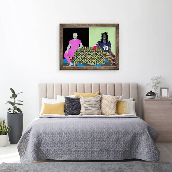 Tablou inramat - Osinachi - Ia un loc, 60 x 80 cm - 3- Roveli