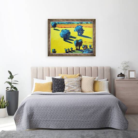 Tablou inramat - Paul Powis - Cotswold Way aproape 3, 60 x 80 cm - 3- Roveli