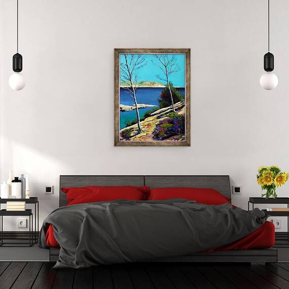 Tablou inramat - Paul Powis - Peguera I, 60 x 80 cm - 3- Roveli