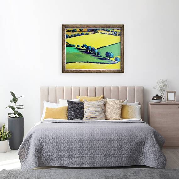 Tablou inramat - Paul Powis - Stejar alb aproape, 60 x 80 cm - 3- Roveli