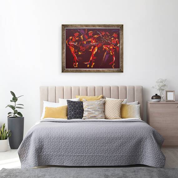 Tablou inramat - Penny Warden - Extravaganza, 2009, 60 x 80 cm - 3- Roveli