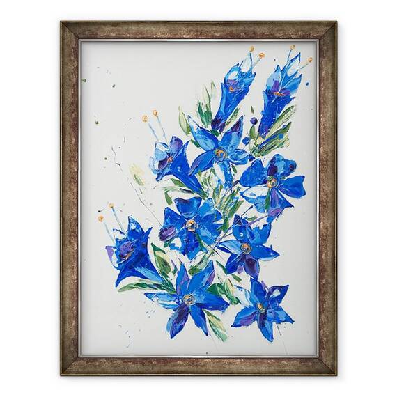 Tablou inramat - Penny Warden - Floare IV, 60 x 80 cm - - Roveli