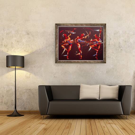 Tablou inramat - Penny Warden - Trei grade, 2009, 60 x 80 cm - 2- Roveli