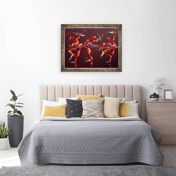 Tablou inramat - Penny Warden - Trei grade, 2009, 60 x 80 cm - 3- Roveli