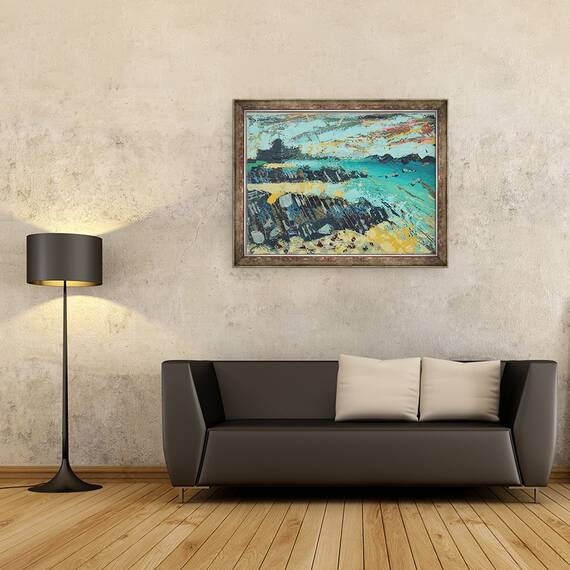 Tablou inramat - Sara Hayward - Abbey I, 60 x 80 cm - 2- Roveli