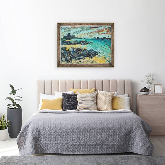 Tablou inramat - Sara Hayward - Abbey I, 60 x 80 cm - 3- Roveli