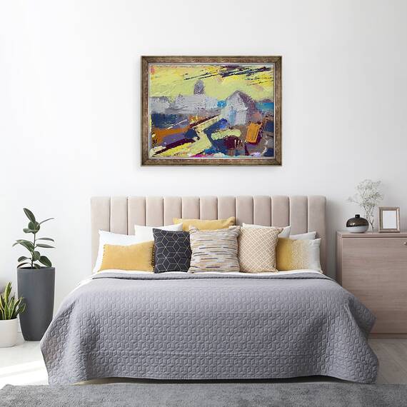 Tablou inramat - Sara Hayward - Calea Iona, 60 x 80 cm - 3- Roveli