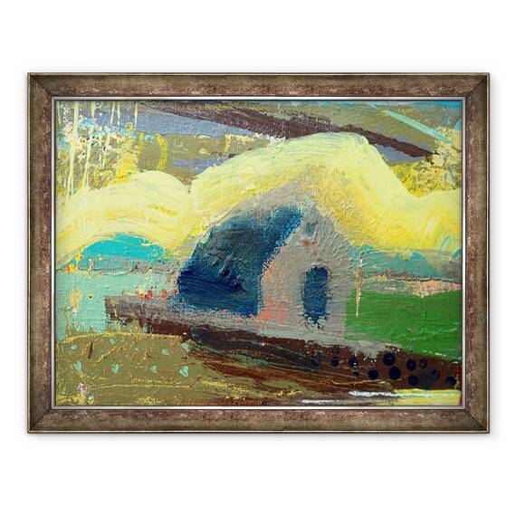 Tablou inramat - Sara Hayward - Capela Iona II, 60 x 80 cm - - Roveli