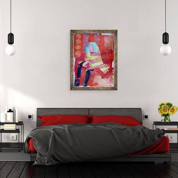 Tablou inramat - Sara Hayward - Elle 11, 60 x 80 cm - 3- Roveli