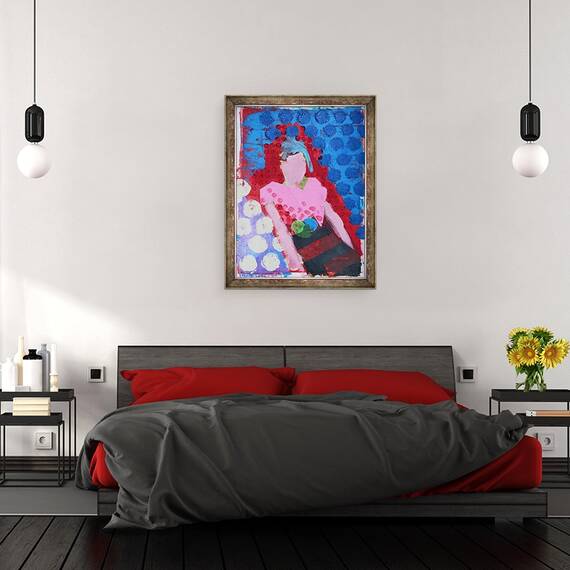 Tablou inramat - Sara Hayward - Elle 8, 60 x 80 cm - 3- Roveli