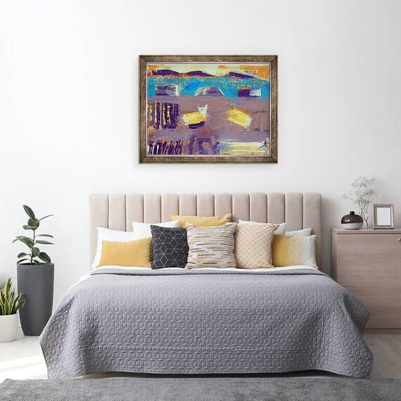 Tablou inramat - Sara Hayward - Insula oilor, 60 x 80 cm - 3- Roveli