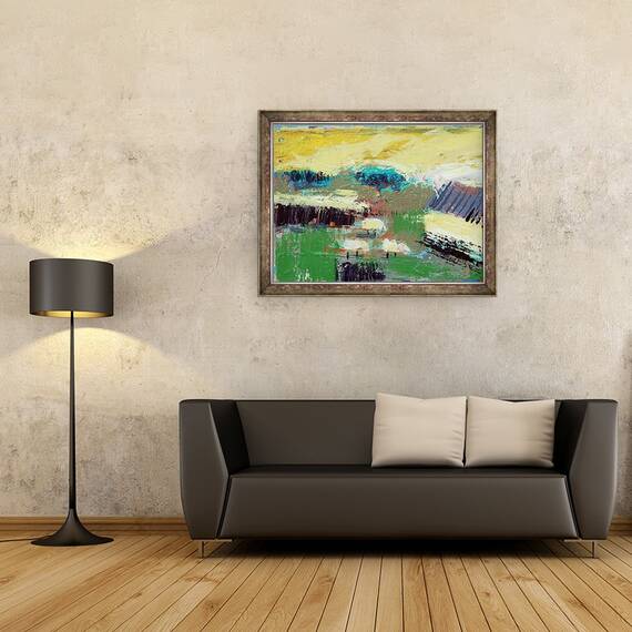 Tablou inramat - Sara Hayward - Peisaj Iona I, 60 x 80 cm - 2- Roveli