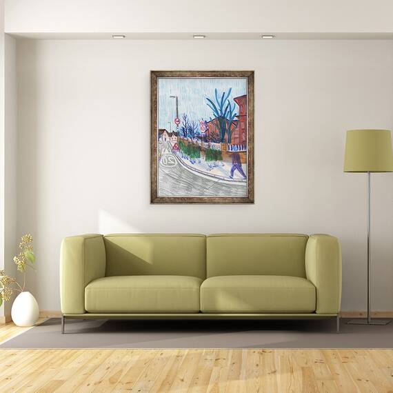 Tablou inramat - Sol Jeong - scolarite, 60 x 80 cm - 2- Roveli