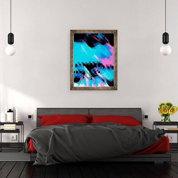 Tablou inramat - Sylver Bernat - Oamenii sunt oameni, 2019, 60 x 80 cm - 3- Roveli