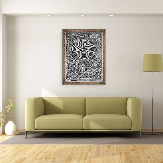 Tablou inramat - Timothy Nathan Joel - Dragostea intr-o jungla, 2012, 60 x 80 cm - 2- Roveli