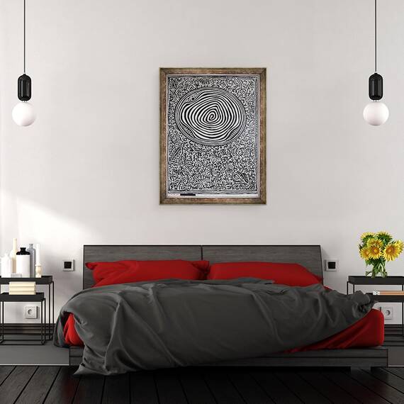 Tablou inramat - Timothy Nathan Joel - Dragostea intr-o jungla, 2012, 60 x 80 cm - 3- Roveli