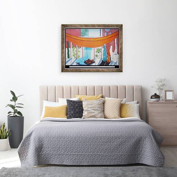 Tablou inramat - Timothy Nathan Joel - East Life, 2002, 60 x 80 cm - 3- Roveli