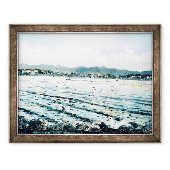 Tablou inramat - Vincent Alexander Booth - Lebada pe lac, 2010, 60 x 80 cm - - Roveli