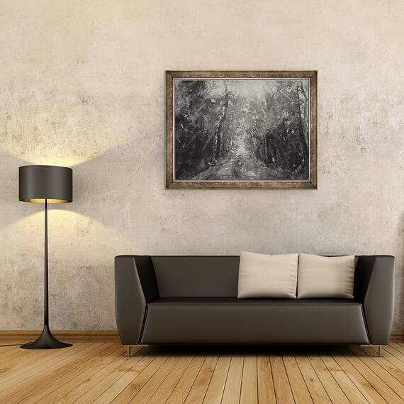 Tablou inramat - angus hampel - Aleluia II, 2017, 60 x 80 cm - 2- Roveli