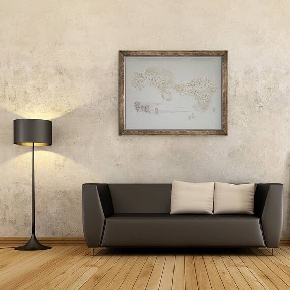 Tablou inramat - angus hampel - Pasari de soare, 2016, 60 x 80 cm - 2- Roveli