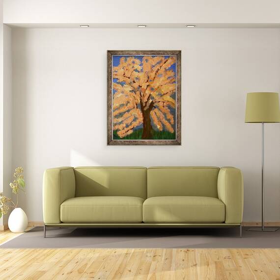 Tablou inramat - Cosima Duggal - Floare de cires, 60 x 80 cm - 2- Roveli