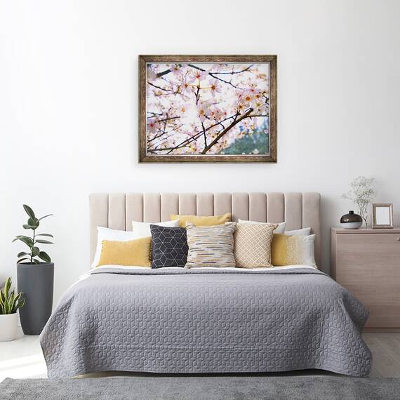 Tablou inramat - Helen White - Floarea de Primavara, 2018, 60 x 80 cm - 3- Roveli