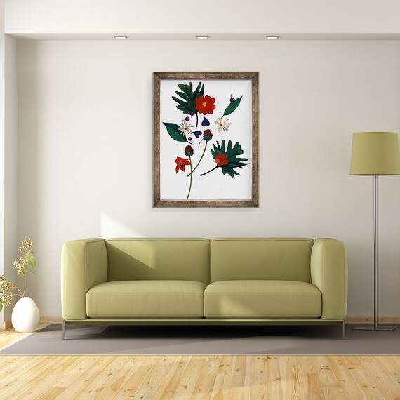 Tablou inramat - Hiroyuki Izutsu - O floare care te face sa-ti imaginezi Craciunul., 60 x 80 cm - 2- Roveli