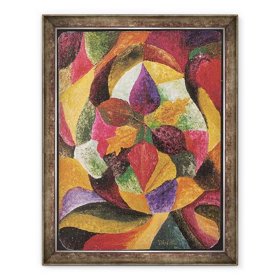 Tablou inramat - Ikahl Beckford - Frunze de toamna I, 60 x 80 cm - - Roveli