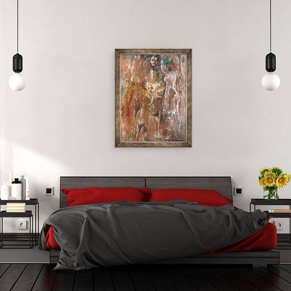 Tablou inramat - Ikahl Beckford - Suflete Atot, 60 x 80 cm - 3- Roveli