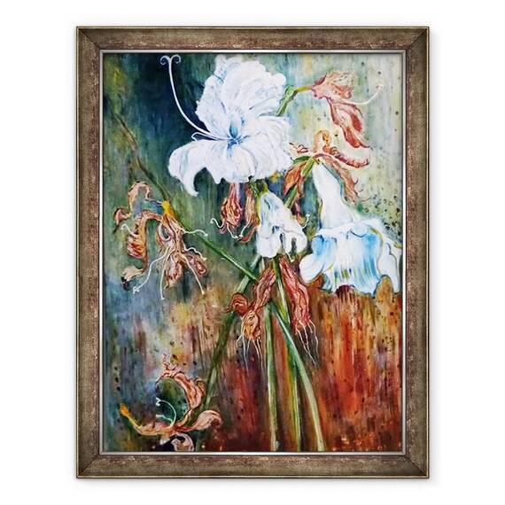 Tablou inramat - jocasta shakespeare - Lily Wilt, 60 x 80 cm - - Roveli
