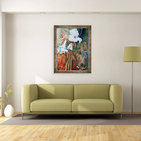 Tablou inramat - jocasta shakespeare - Lily Wilt, 60 x 80 cm - 2- Roveli