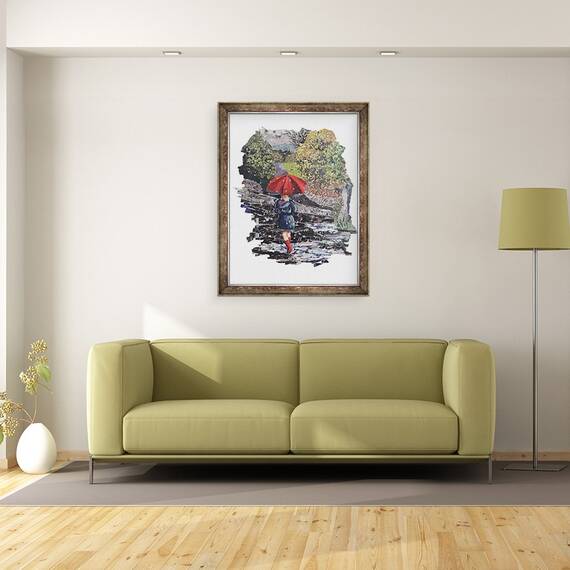 Tablou inramat - Kirstie Adamson - Aprilie Dusuri, 60 x 80 cm - 2- Roveli