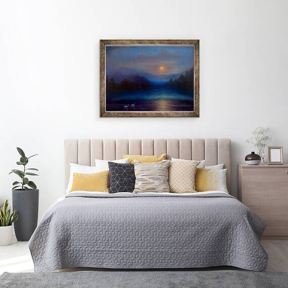 Tablou inramat - Lee Campbell - Sonata, 2018, 60 x 80 cm - 3- Roveli