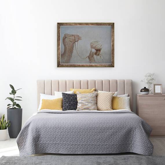 Tablou inramat - Lincoln Seligman - Omul de conducere Camel, 60 x 80 cm - 3- Roveli