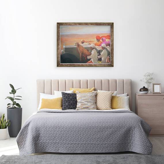 Tablou inramat - Lincoln Seligman - Vanatoare, 60 x 80 cm - 3- Roveli