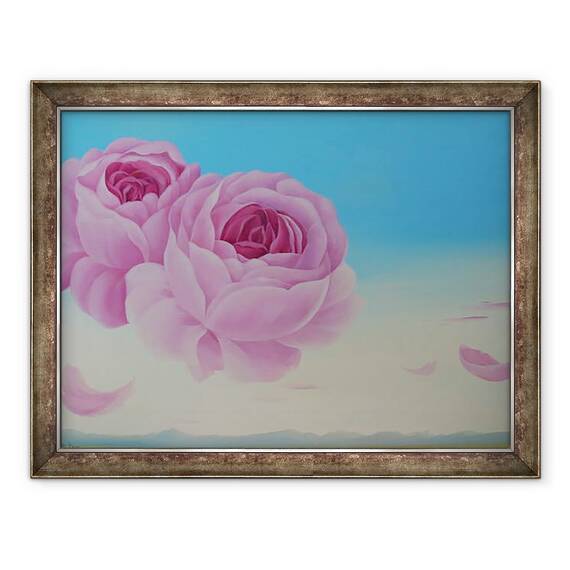 Tablou inramat - Magdolna Ban - La vie en rose, 60 x 80 cm - - Roveli