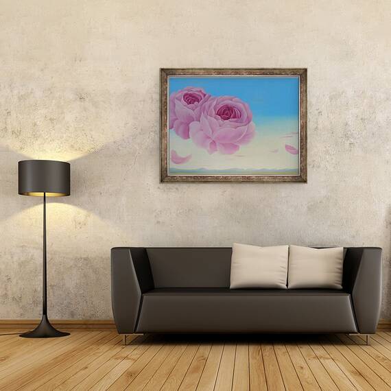 Tablou inramat - Magdolna Ban - La vie en rose, 60 x 80 cm - 2- Roveli