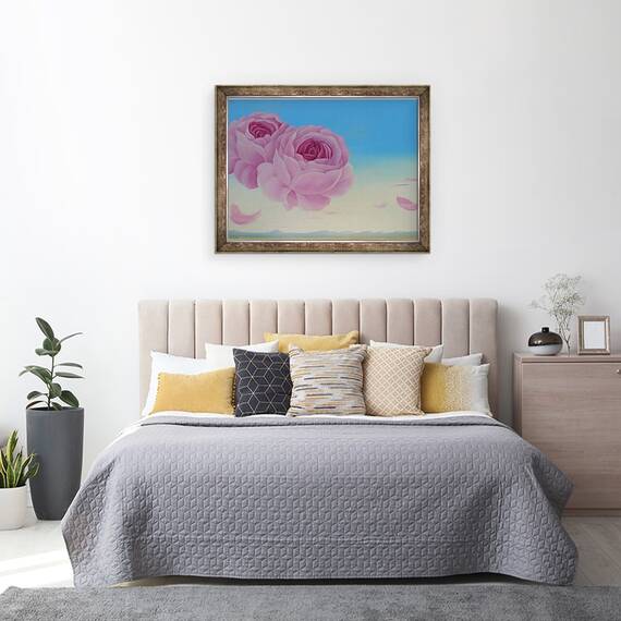 Tablou inramat - Magdolna Ban - La vie en rose, 60 x 80 cm - 3- Roveli