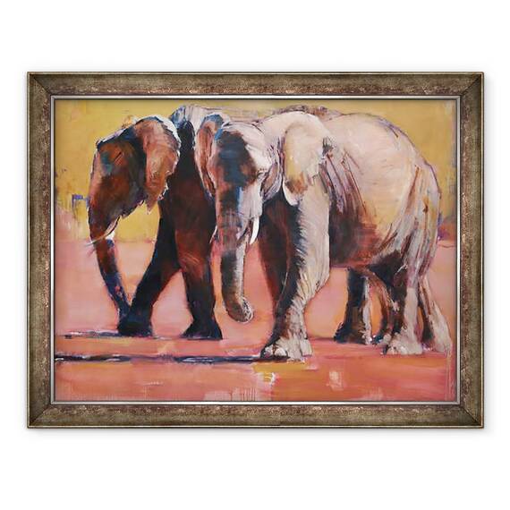 Tablou inramat - Mark Adlington - Caldura, Ol Pejeta, 2018, 60 x 80 cm - - Roveli