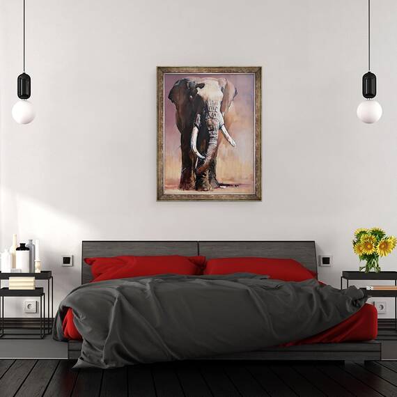 Tablou inramat - Mark Adlington - Tofauti, Dealurile Chyulu, 2018, 60 x 80 cm - 2- Roveli