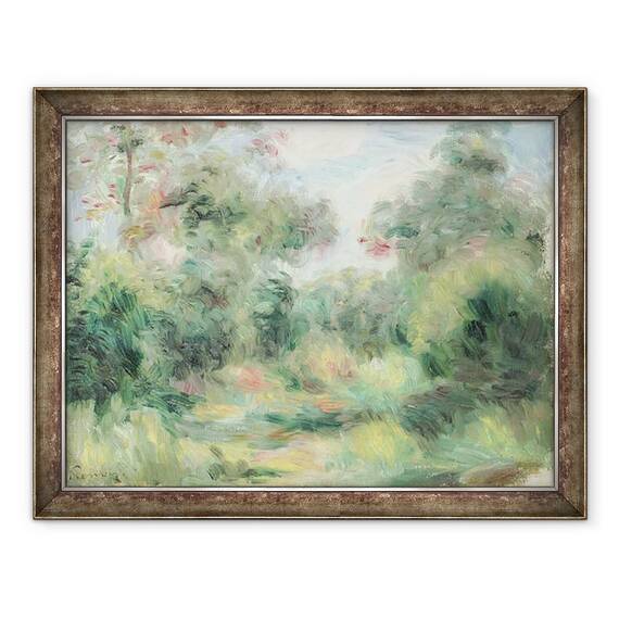 Tablou inramat - Pierre Auguste Renoir - Clairiere, 60 x 80 cm - - Roveli