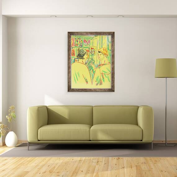 Tablou inramat - Sol Jeong - Samuel & Daniel, 60 x 80 cm - 2- Roveli