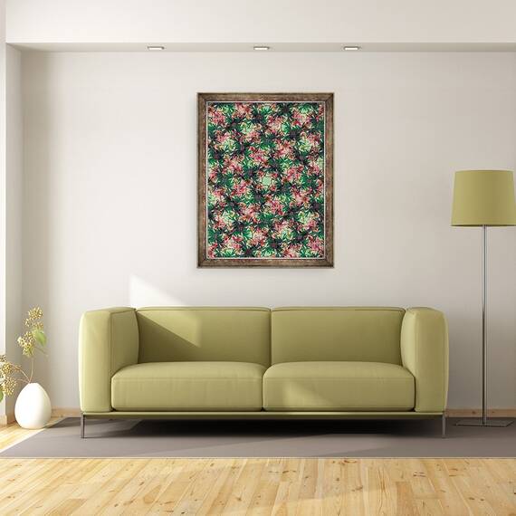 Tablou inramat - Tara Whitehead - Palmier tropical, 60 x 80 cm - 2- Roveli