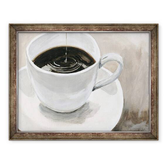 Tablou inramat - Tomoko FURUYA - Cafea, 60 x 80 cm - - Roveli