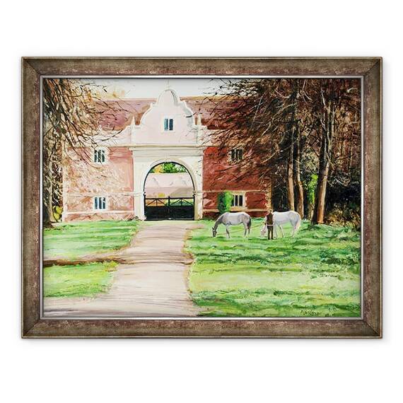 Tablou inramat - Tony Fandino - Cai la Richmond, 60 x 80 cm - - Roveli